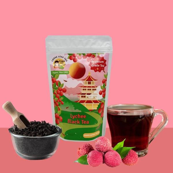 Lychee Black Tea - Loose Leaf
