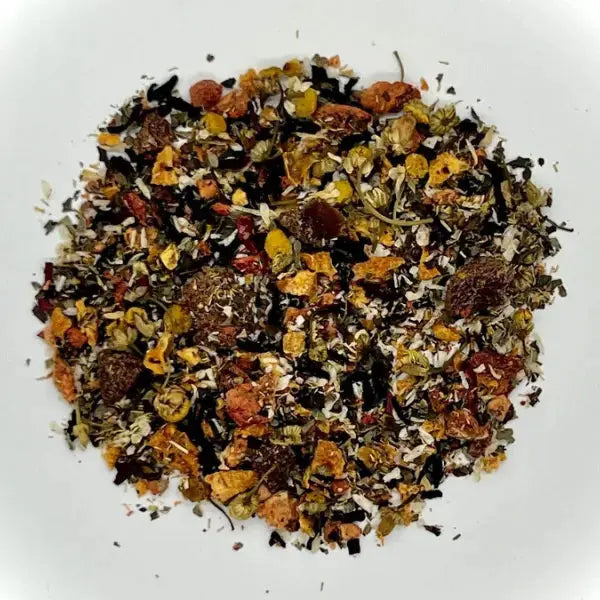 Strawberry Cloud Tea - Herbal Tea - Compostable Tea Bags Dragon Girl Tea