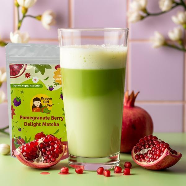 Pomegranate Berry Delight Matcha - Large Size