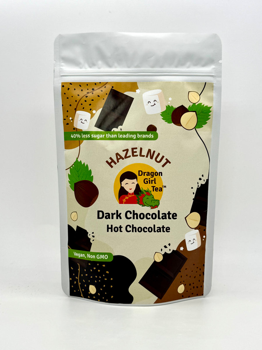 Vegan Hazelnut Dark Chocolate Hot Chocolate