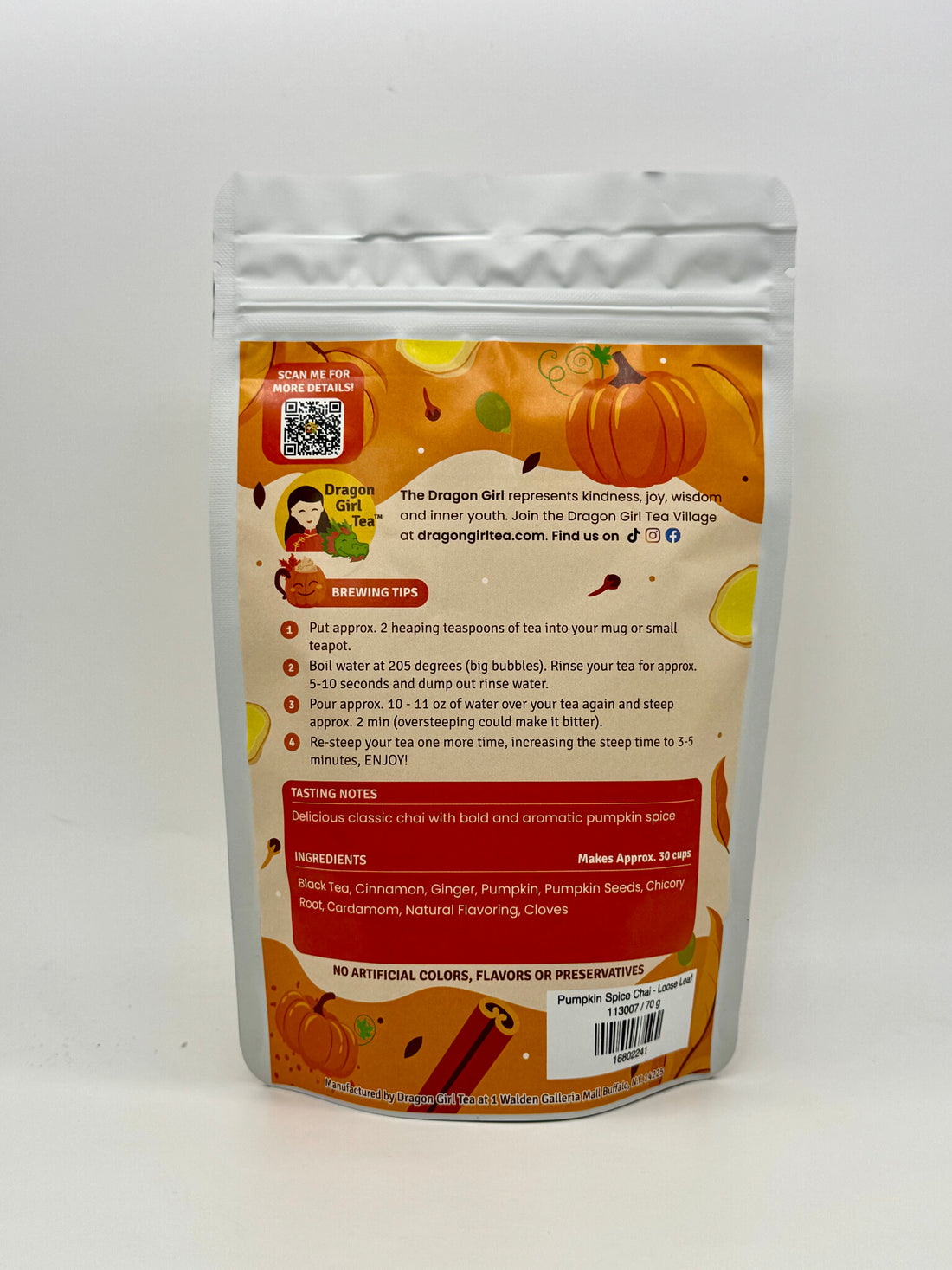 Pumpkin Spice Chai - Loose Leaf