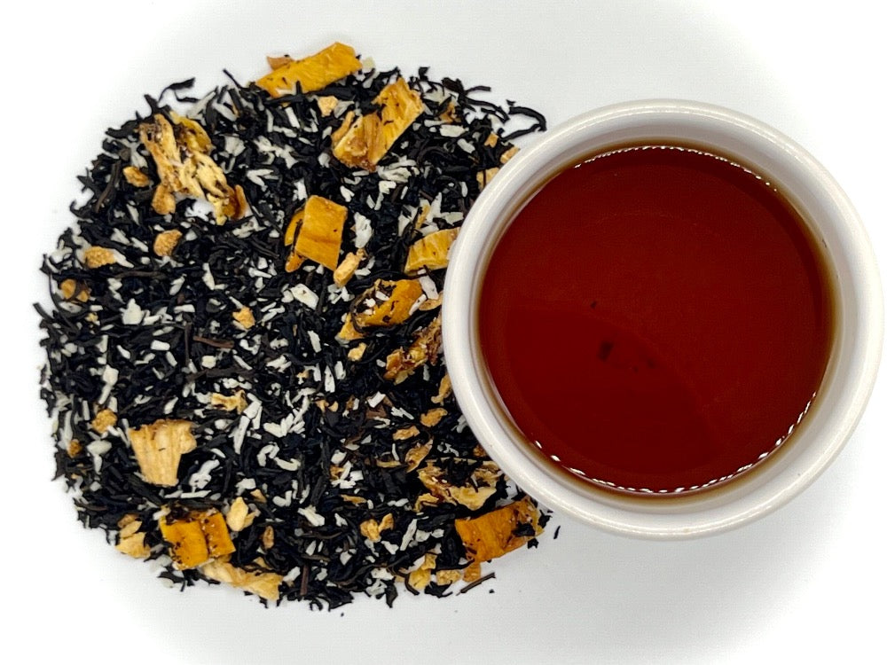 Dragon Girl Tea Organic Loose Leaf Mango Coconut Black Tea