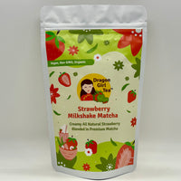 Strawberry Milkshake Matcha (Organic) - Large Size