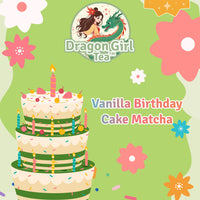 Vanilla Birthday Cake Matcha - Large Size