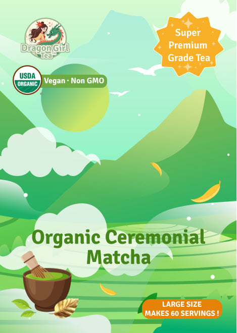 Ceremonial Grade Matcha - Large Size Dragon Girl Tea