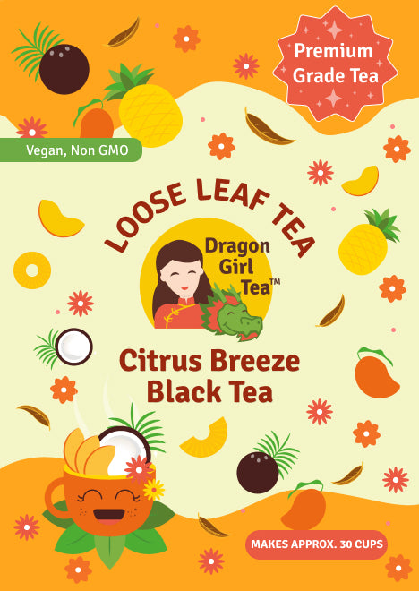 Citrus Breeze Black Tea - Loose Leaf 2025