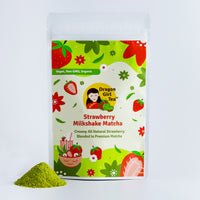 Strawberry Milkshake Matcha (Organic) - Large Size