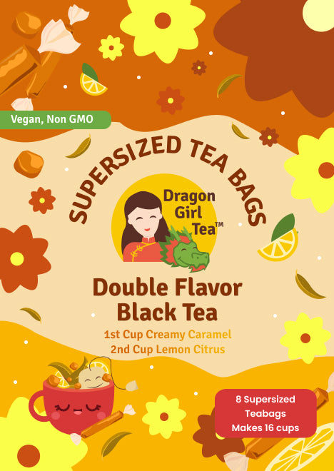 Double Flavor Black Tea - Compostable Tea Bags
