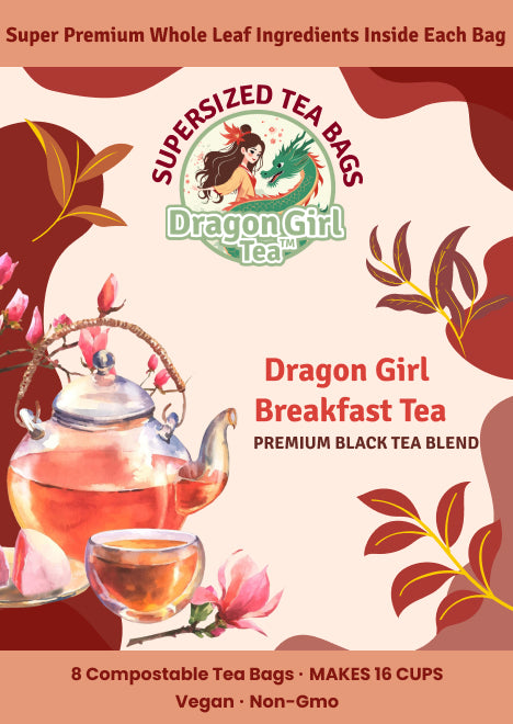 Dragon Girl Breakfast Tea - Compostable Tea Bags