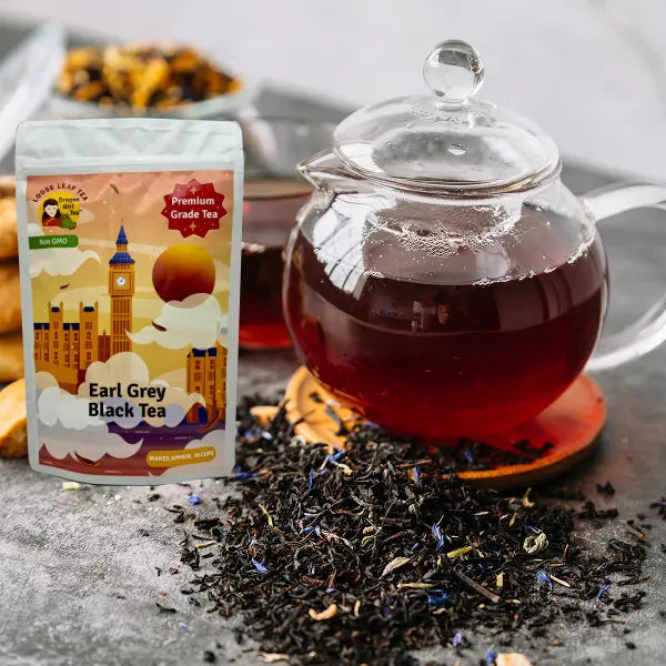 Earl Grey Black Tea - Loose Leaf Dragon Girl Tea