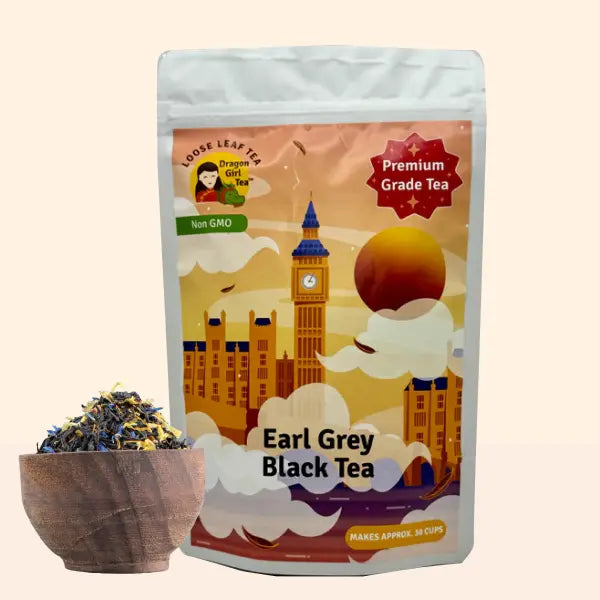 Earl Grey Black Tea - Loose Leaf Dragon Girl Tea