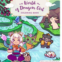 Lulong and World of Dragon Girl Coloring Book Bundle