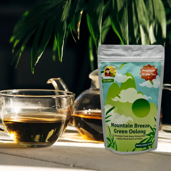 Mountain Breeze Green Oolong Tea - Loose Leaf