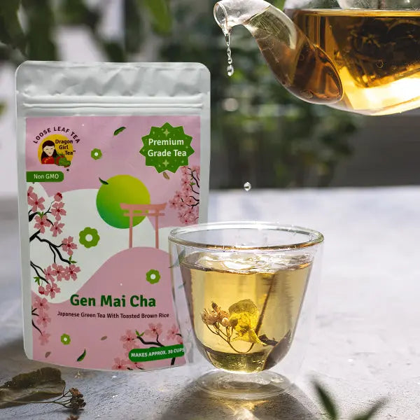 Genmaicha Green Tea - Loose Leaf