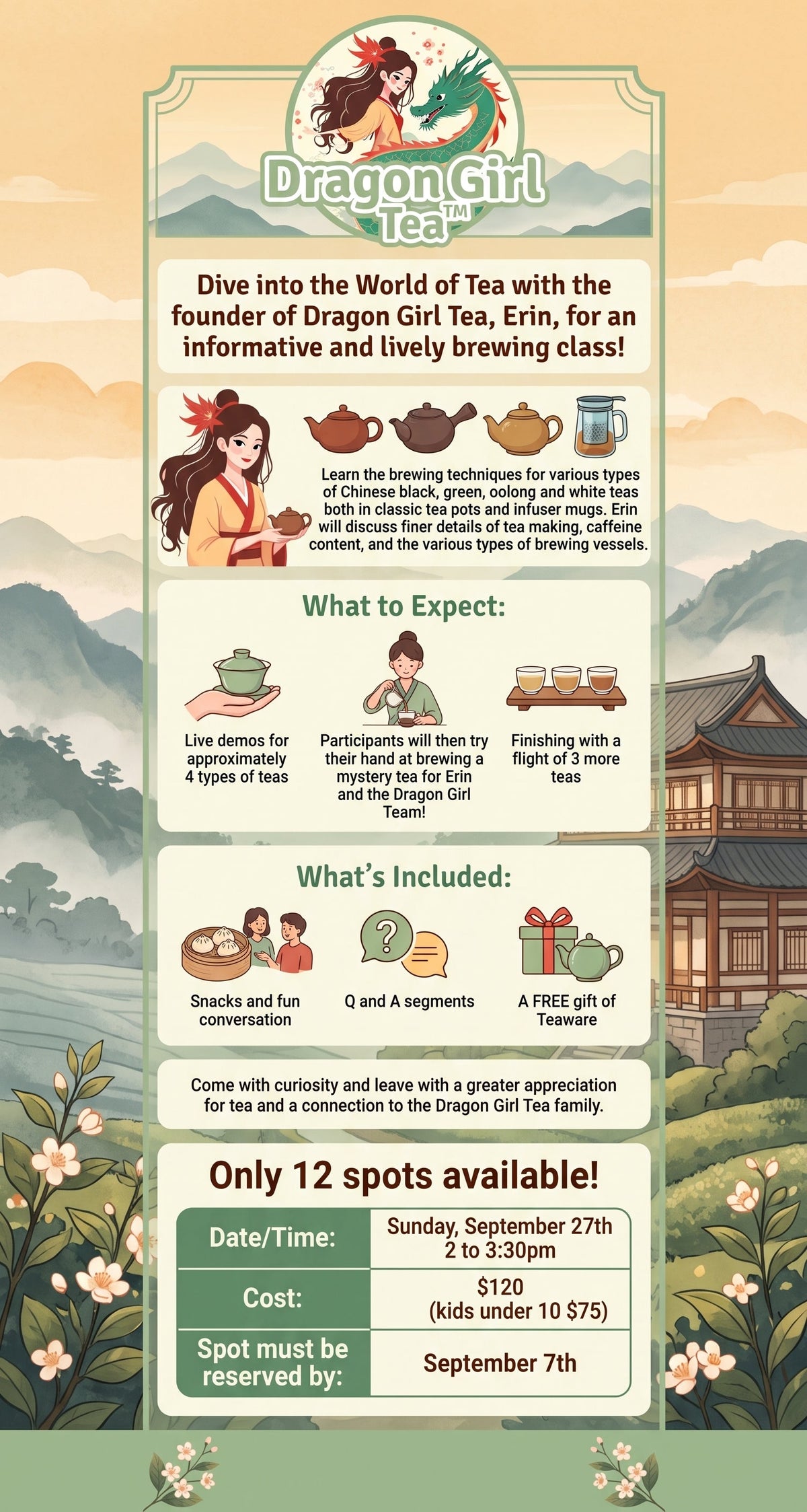 Tea Brewing Class