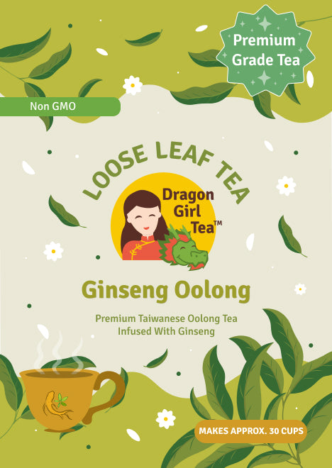 Ginseng Oolong - Loose Leaf