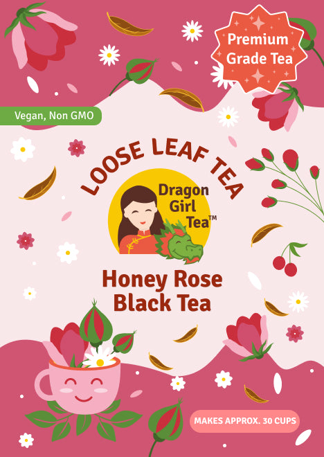 Honey Rose Black Tea - Loose Leaf