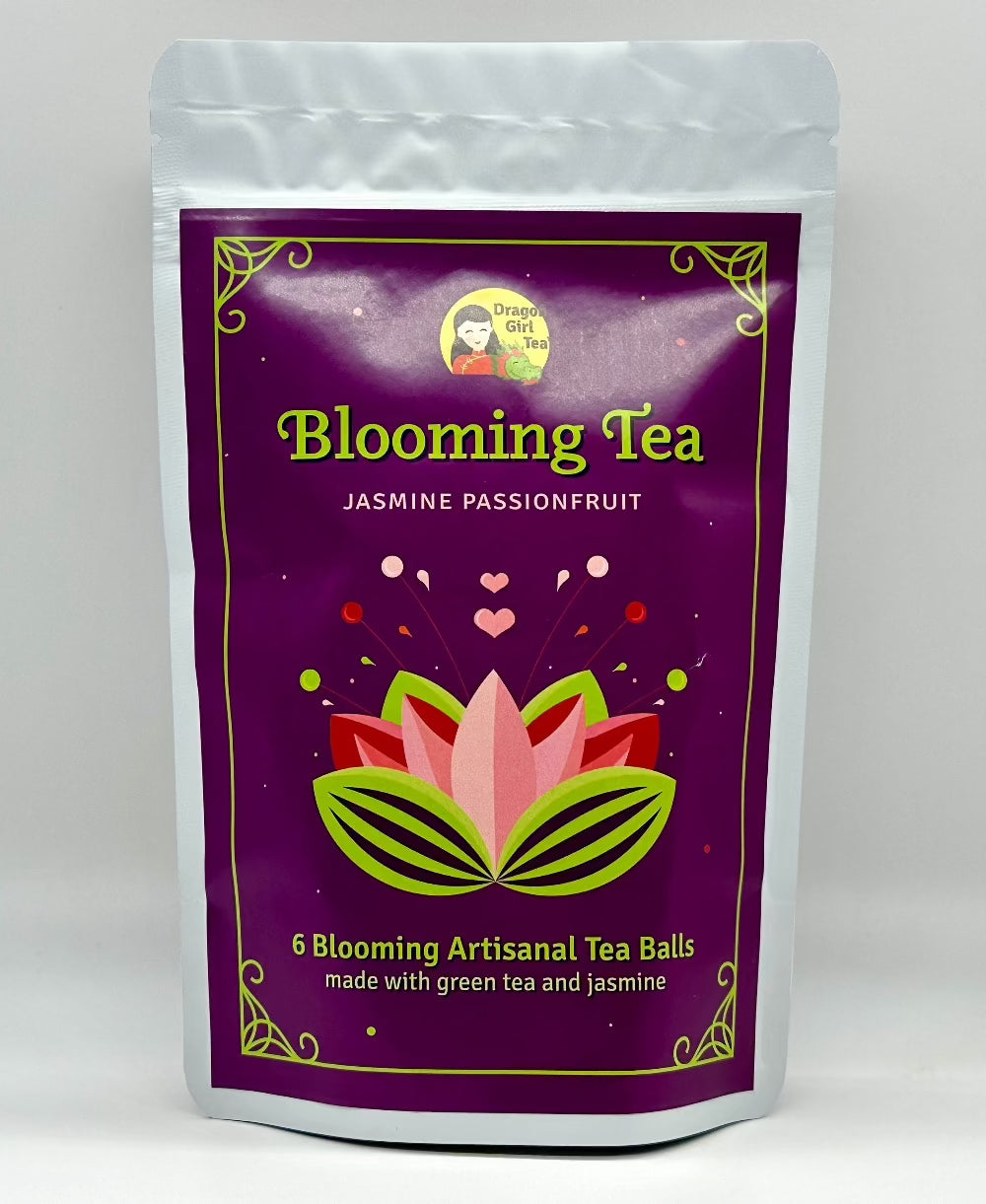 Jasmine Passion Fruit - 6 Blooming Tea Balls