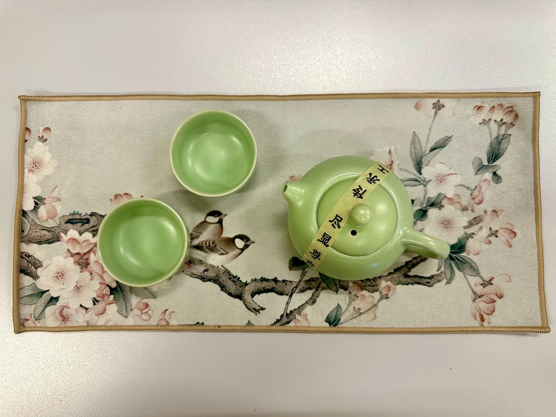 Kung Fu Tea Set w/ 2 Cups - Ceramic