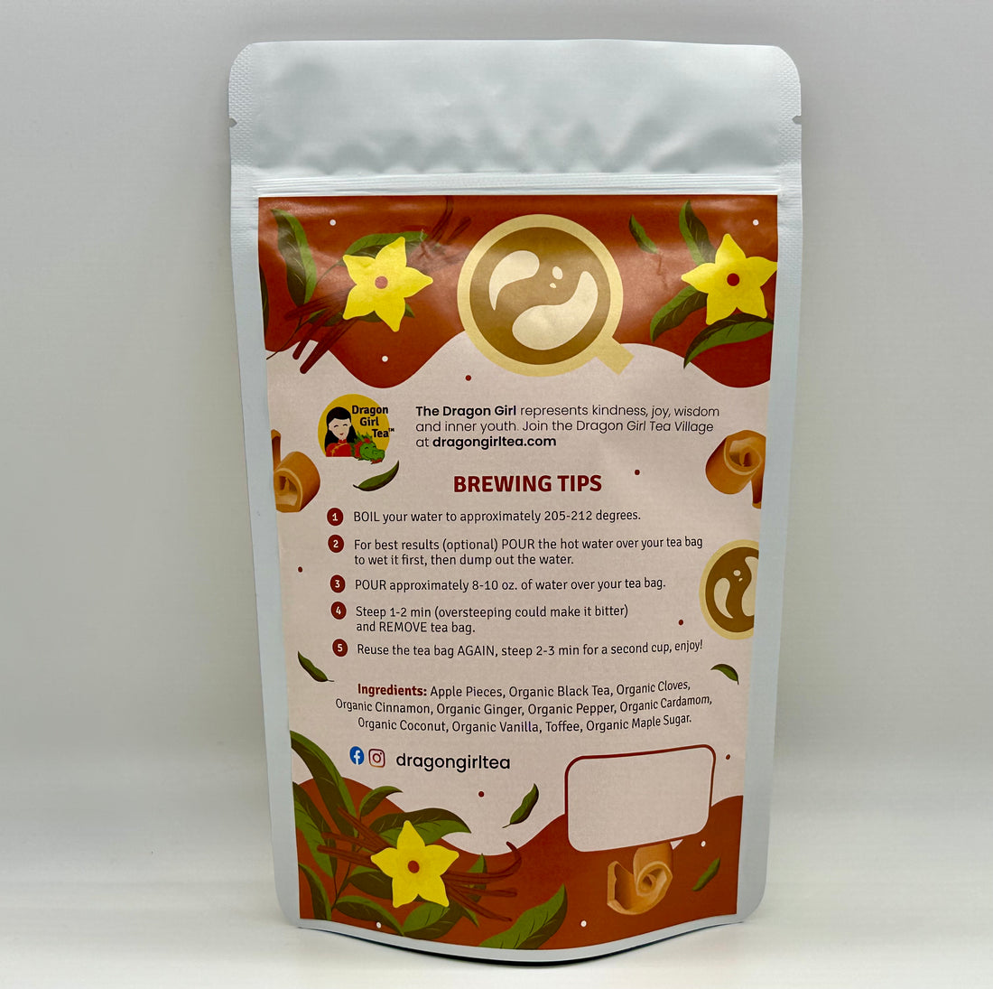 Spiced Apple Chai - Compostable Tea Bags