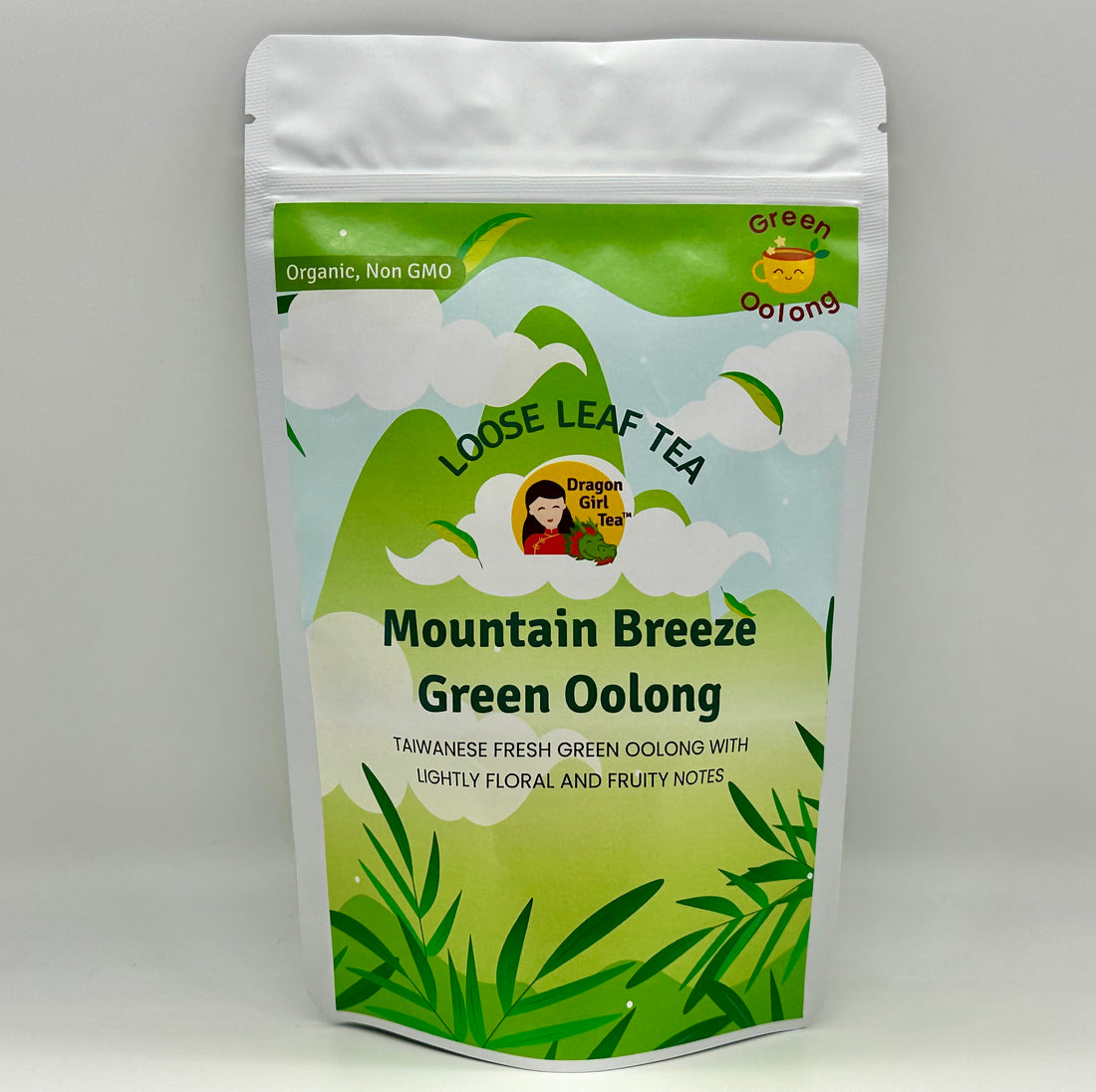 Mountain Breeze Green Oolong - Loose Leaf