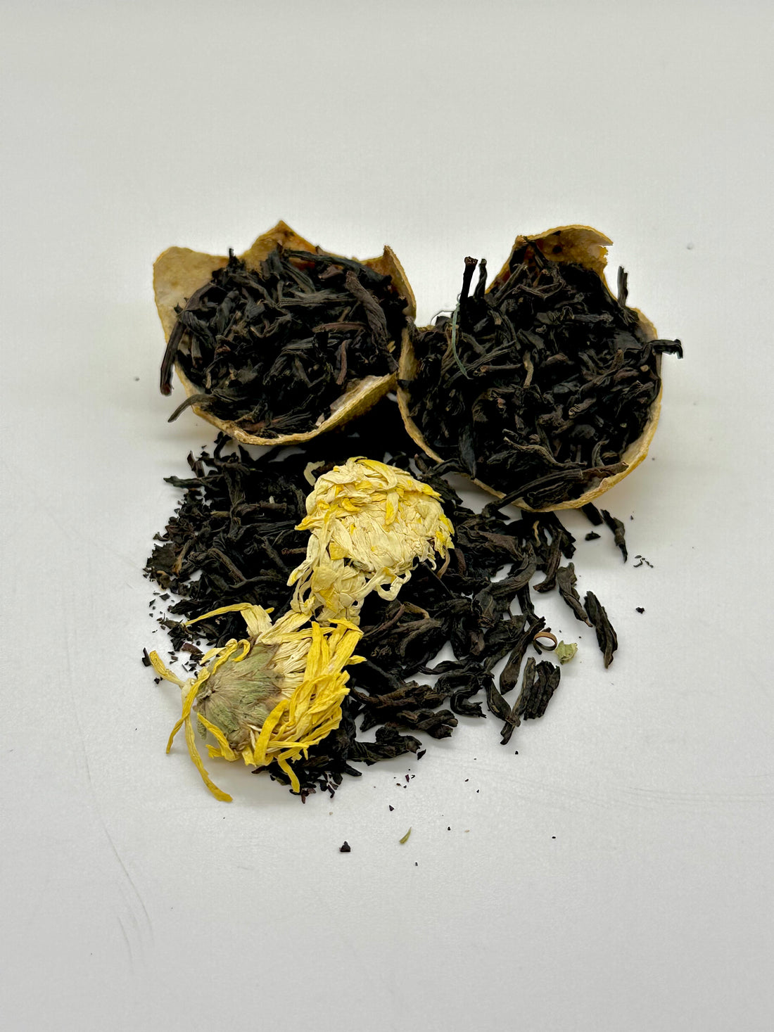 Lemon Chrysanthemum Black Tea Balls (Organic) - Loose Leaf Tea