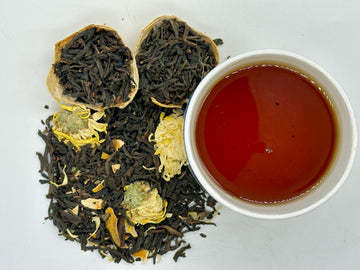 Lemon Chrysanthemum Black Tea Balls (Organic) - Loose Leaf Tea