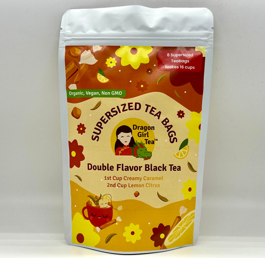 Double Flavor Black Tea - Compostable Tea Bags