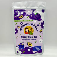 Sleepy Plum Tea - Compostable Tea Bags - Caffeine Free