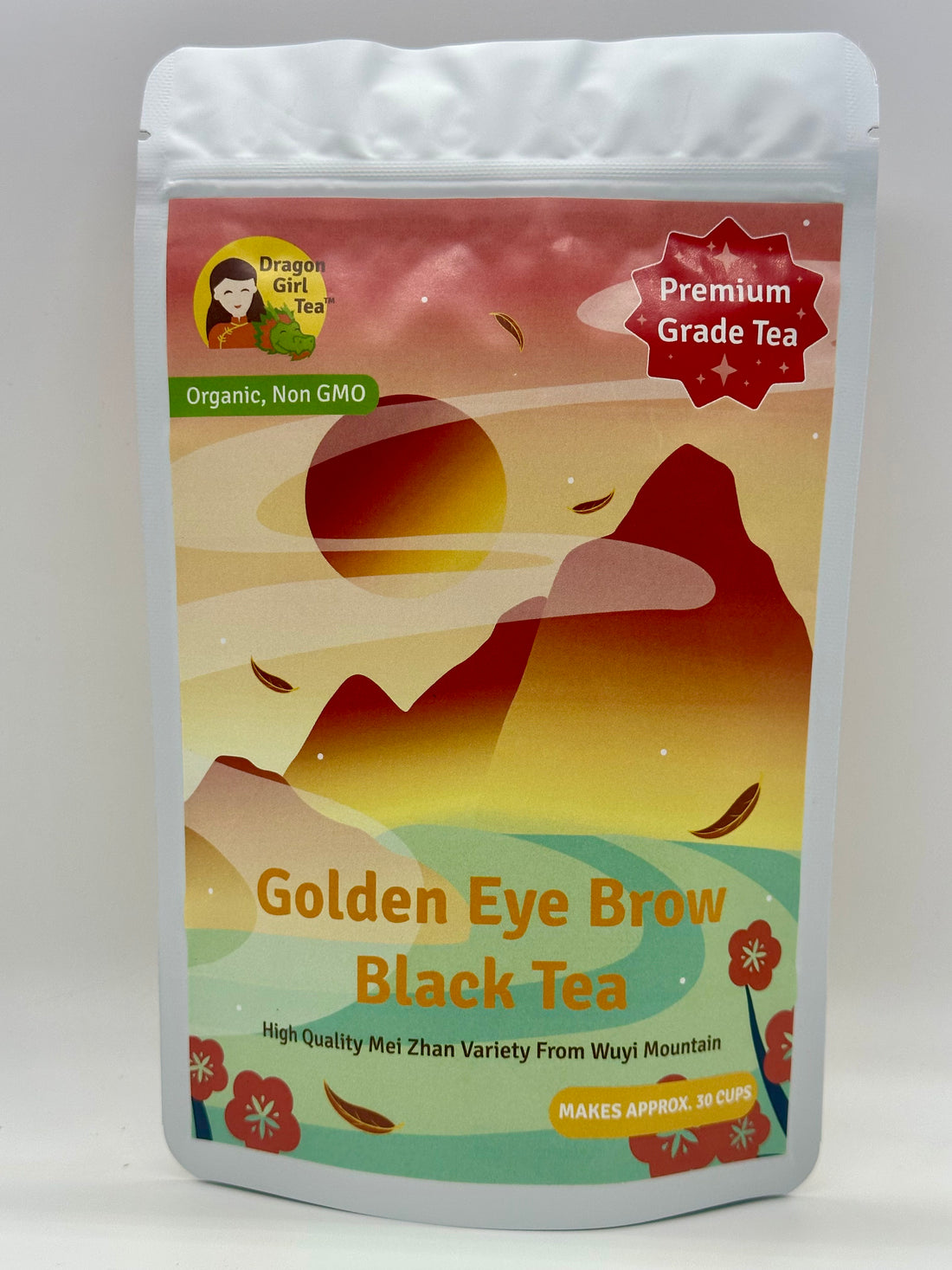 Golden Eyebrow Black Tea - Mei Zhan (Organic) - Loose Leaf Tea