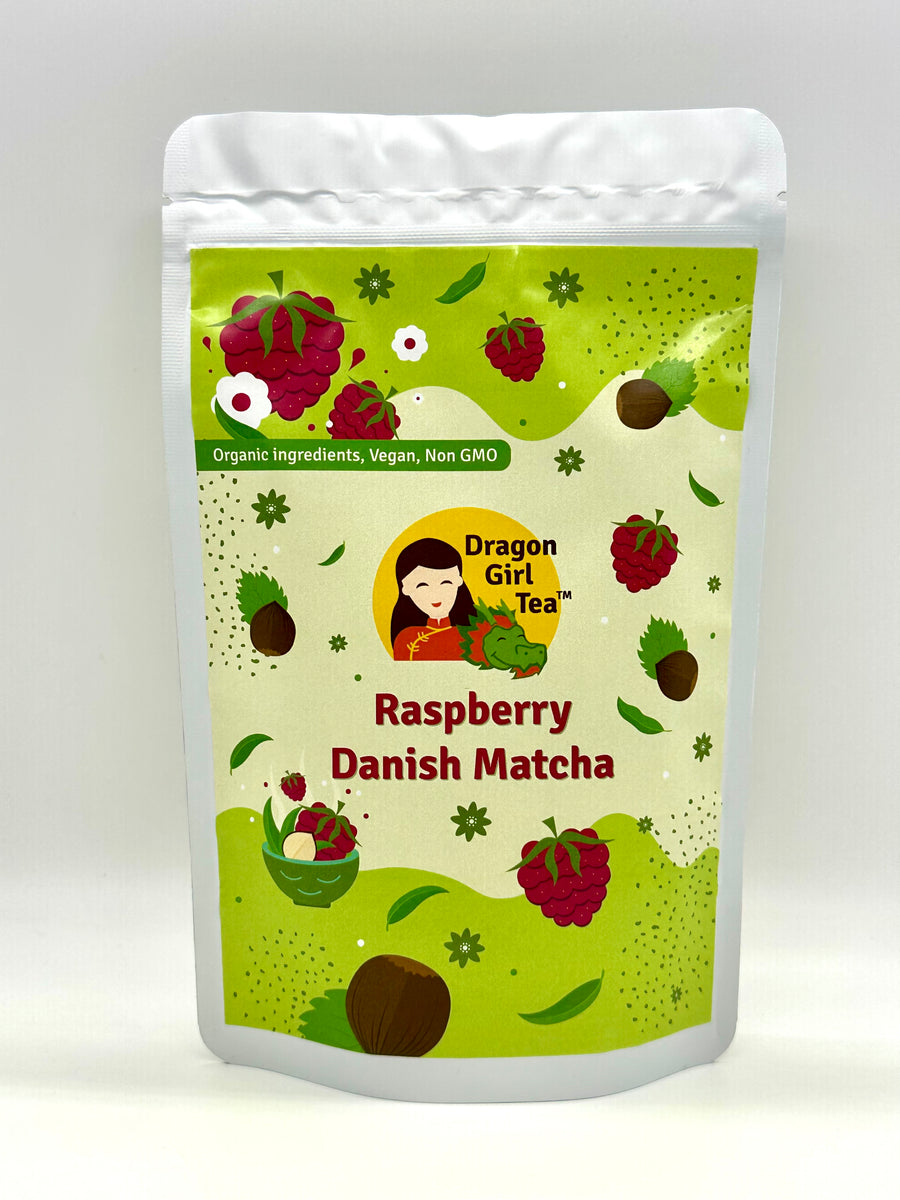Raspberry Danish Matcha (Organic) - Large Size 2025