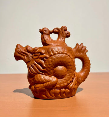 Teapot - Clay - Dragon Small