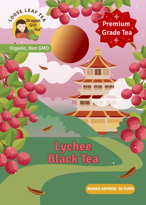 Lychee Black Tea (Organic) - Loose Leaf