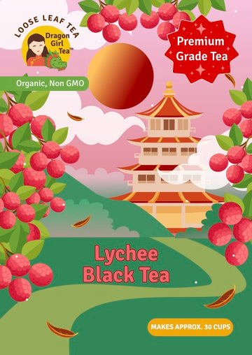 Lychee Black Tea (Organic) - Loose Leaf