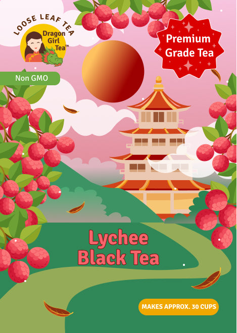 Lychee Black Tea - Loose Leaf