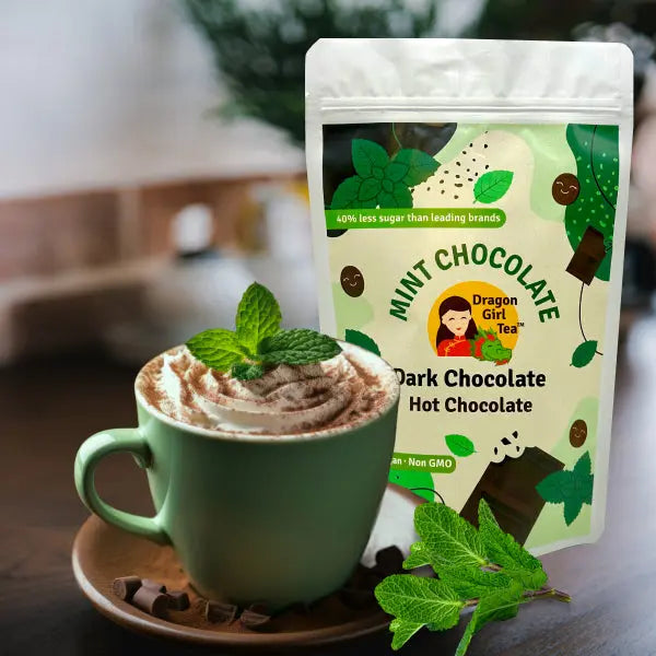 Mint Chocolate Dark Chocolate Hot Chocolate Dragon Girl Tea