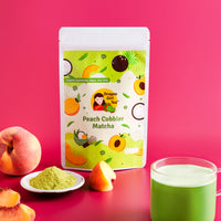 Peach Cobbler Matcha (Organic) - Large Size