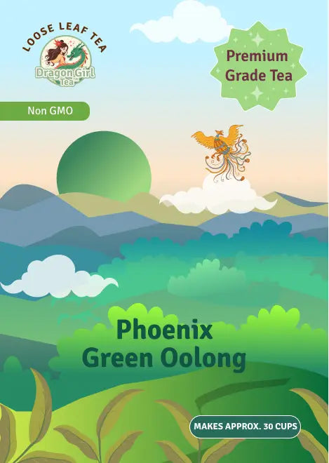 Phoenix Green Oolong - Loose Leaf Dragon Girl Tea