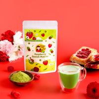 Raspberry Danish Matcha (Organic) - Large Size