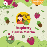 Raspberry Danish Matcha - Large Size 2025