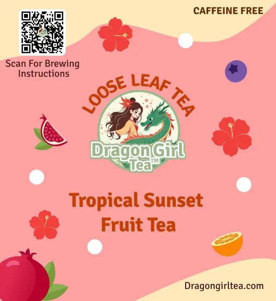 Tropical Sunset Fruit Herbal Tea Sample