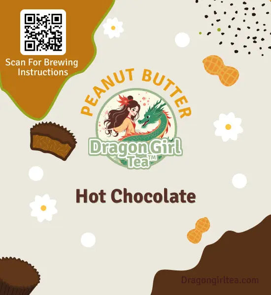 Peanut Butter Hot Chocolate Taster Dragon Girl Tea