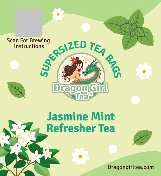 Jasmine Mint Tea - Compostable Tea Bags
