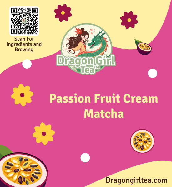 Passion Fruit Cream Matcha Sample