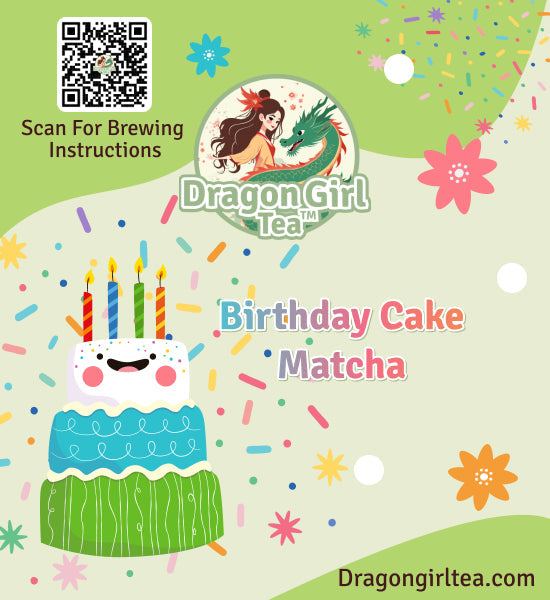 Birthday Cake Matcha - Large Size Dragon Girl Tea