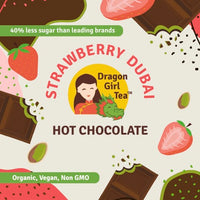 Vegan Strawberry Dubai Hot Chocolate (Organic)