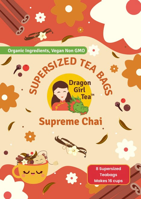 Supreme Chai (Organic Ingredients) - Compostable Tea Bags