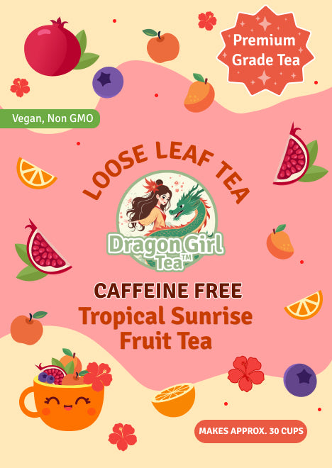 Tropical Sunrise Fruit Tea - Loose Leaf - Caffeine Free