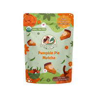 Pumpkin Pie vegan dessert matcha – Dragon Girl Tea