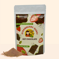 Vegan Strawberry Dubai Hot Chocolate